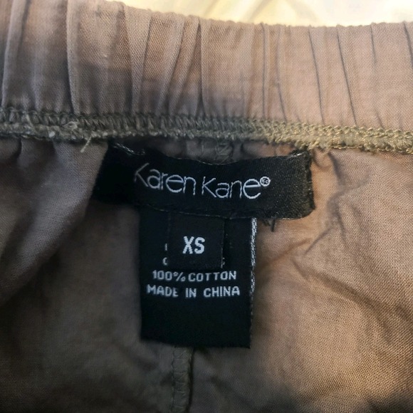 Karen Kane Boho Crochet Patchwork Maxi Skirt Gray Earthy Fairycore Peasant XS - Picture 5 of 6